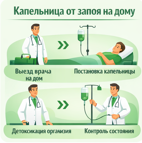 капельница от запоя в Богородске в клинике Санати